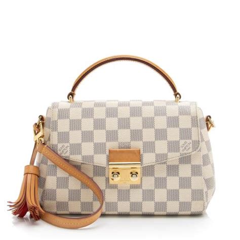 louis vuitton damier azur croisette shoulder bag